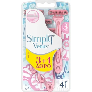 GILLETTE Venus Simply 3 Desechable 4 piezas