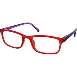 EYELEAD Ochelari de citire-presbiopie cu ochelari Purple-Red Red Red Red Red cu ramă Red Red Cochineal E215 +1.75