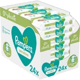 PAMPERS Wipes Baby Toallitas Sensibles sin Perfume, Alcohol y Parabenos (24 Paquetes de 52 Piezas) 1248 Piezas 2 Cajas