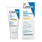 Feuchtigkeitscreme für normal-trockene Haut mit SPF 50, 52 ml, CeraVe