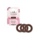 AMBITAS Invisibobble Original Brezel Braun Haar Bänder 3 Stück