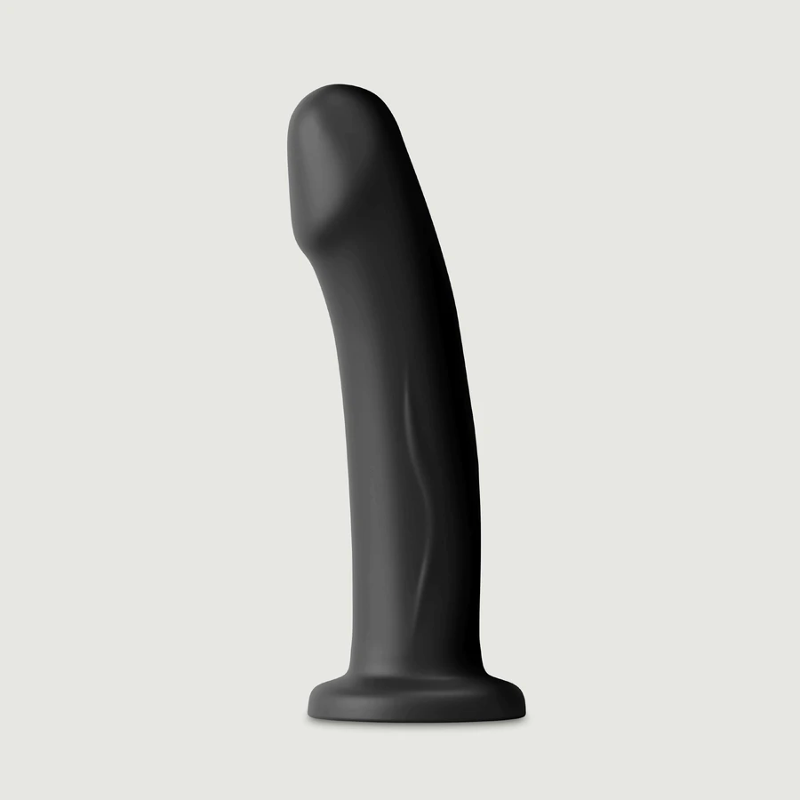 Real Pleasure Large Realistic Silicone Dildo with Suction Cup - Noir