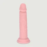 Ari 19 cm Consolador de silicona realista con ventosa - Carne