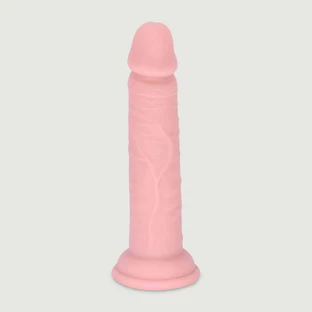 Ari 19 cm Consolador de silicona realista con ventosa - Carne