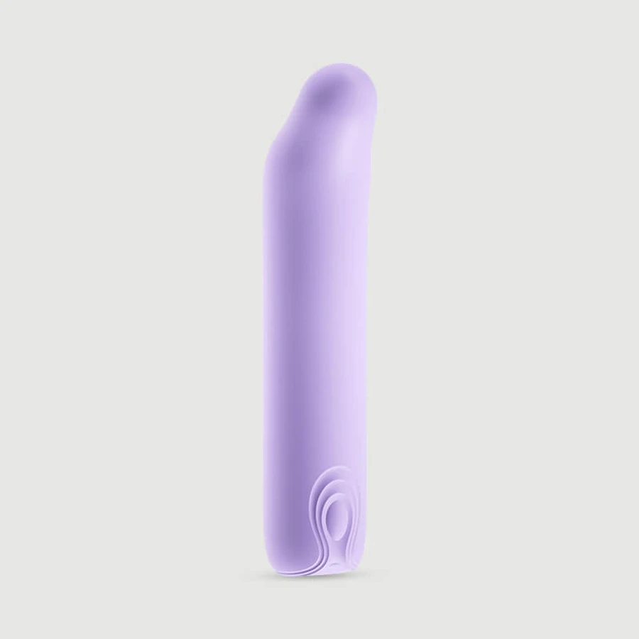 Pointy Mini Flüssigsilikon-Vibrator - Lila