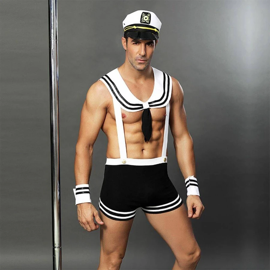 Costume da marinaia sexy con cappello - Taglia unica