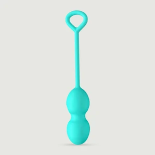 Sexopolis Wellness 76 g SIlicone Double Kegel Ball - Green