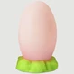 X-Large Silikon-Eierstecker mit Saugnapf 19,1 x 10,5 cm - Pink