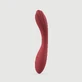Tigi Vibrador Punto G de Silicona Premium Ondulado Curvo - Rojo