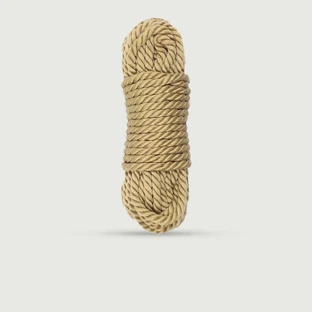 Hemp Bondage Rope With Tight Knitting 5 m - Brown