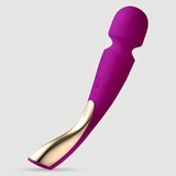 Lelo Smart Wand 2 Medium Premium Silicone Toverstang Vibrator - Paars