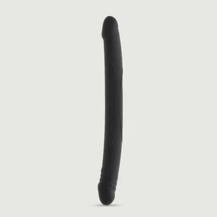 Consolador Doble de Silicona Double Do - Negro