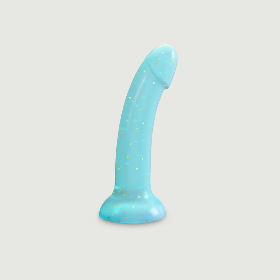 Dildolls Nightfall Dildo Premium in silicone con ventosa - Blu