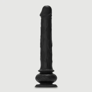 De Pussy Rotator op afstand bedienbare premium siliconen roterende vibrator met zuignap - Zwart