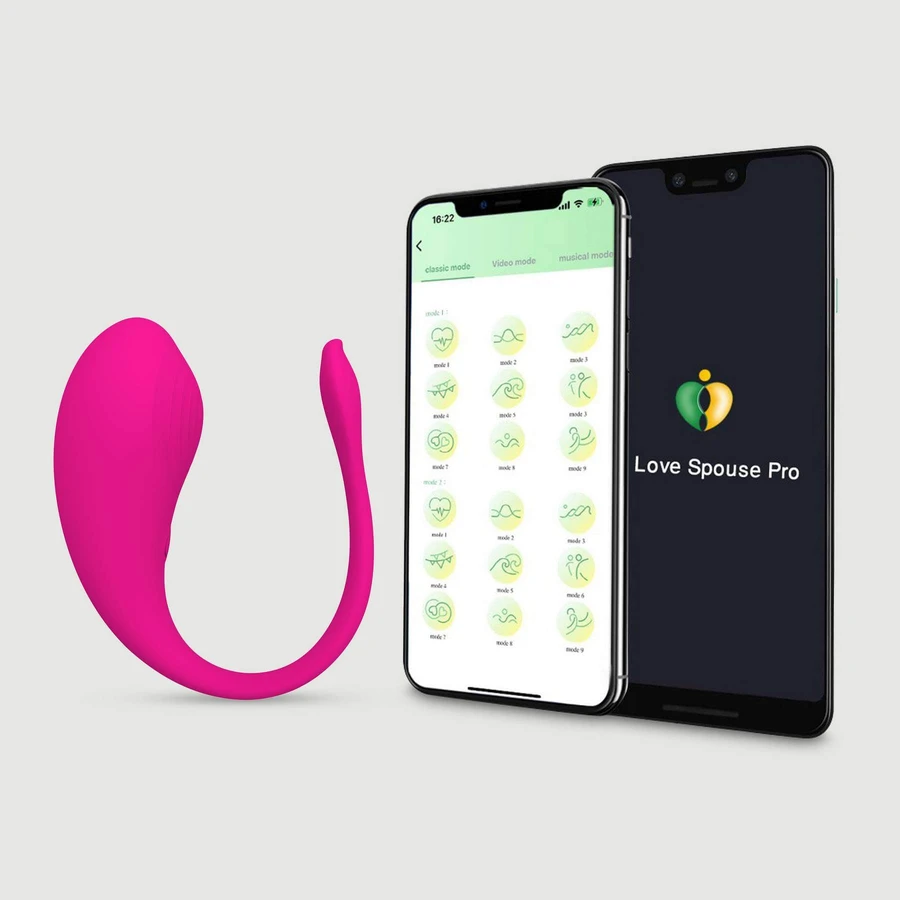 Share My V App Controlled Silicone Vibrating Bullet - Pink