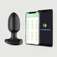 Tingle In My Butt Dop de fund vibrator din silicon controlat prin aplicație - Negru