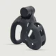 Jaula de Castidad Solid Aspic 5 x 3,2 cm - Negra