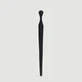 Sonda uretral de silicona 100 x 3,5 mm - Negra