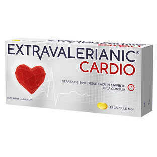 Extravalerianic Cardio, 15 capsules, Biofarm