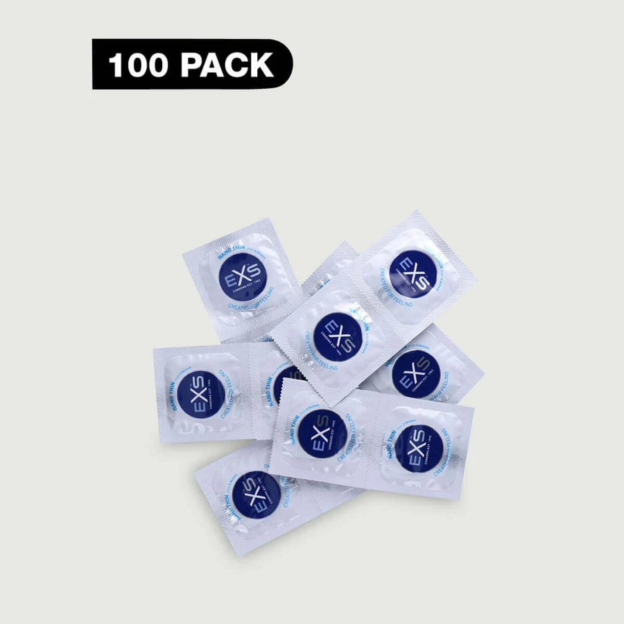 Préservatifs EXS Nano Thin - 100 pièces