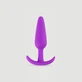 Anaal Beginner's Grote Siliconen Butt Plug - Paars