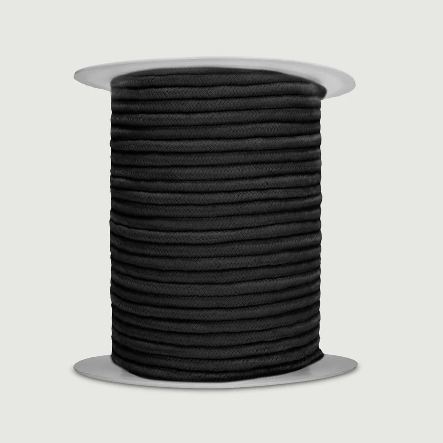 Bondage touw 100 m - Zwart