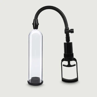 Extenderul penisului masculin de bază cu mâner - Transparent