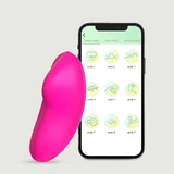 Panty Silicone App Based Vibrator - Pink