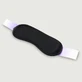 Masque pour les yeux avec ruban de satin - noir/violet