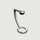 Intruder Metal Butt Plug avec C-Ring 55/30 mm - Argent
