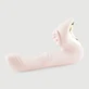 Vibratore Rabbit riscaldante in silicone Royal Tongue - Rosa