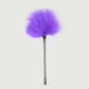 Feather Tickler With Soft Touch 27 cm - Purple