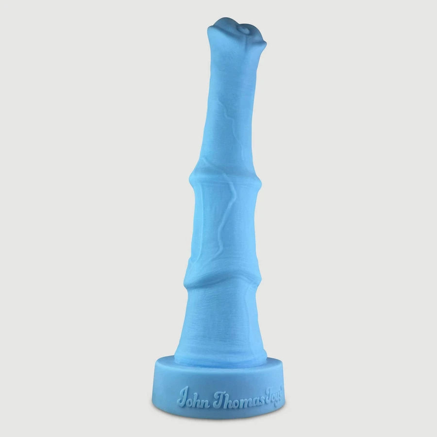 Il mio cavallo Stud Platinum Silicone X-Large Dildo 56 cm - Azzurro