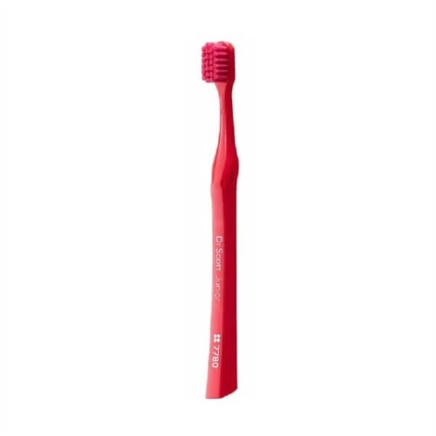 Dr. Scott toothbrush 7780 Junior 6+ red 1 piece