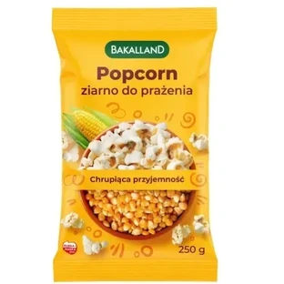 Bakalland Boabe de popcorn 250 g