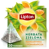 Lipton green tea Mandarin and Orange pyramid 20 ...
