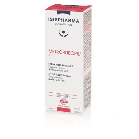 Isispharma Metroruboril A.Z Crema anti-roseata  30 ml,