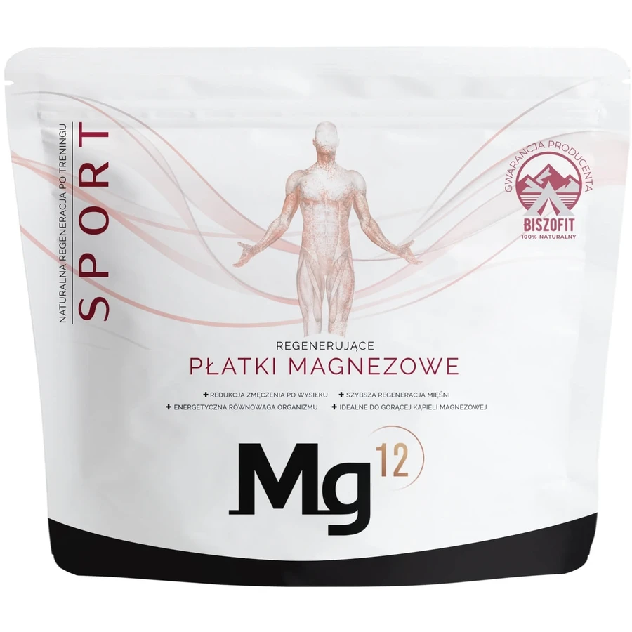 Mg12 SPORT Copos de magnesio para baño 1kg.