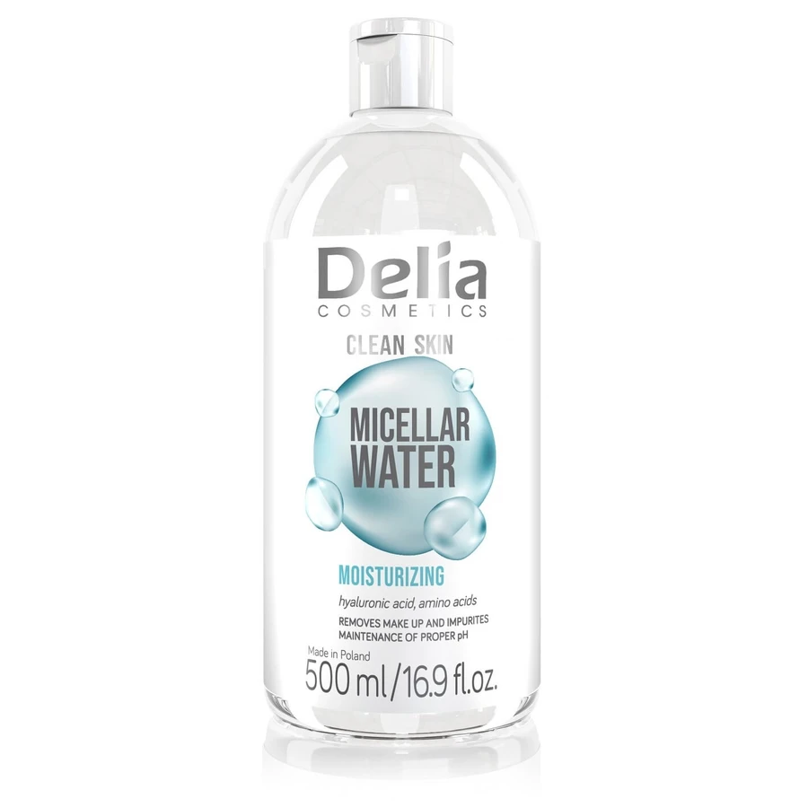 DELIA Clean Skin Loțiune micelară hidratantă 500 ml