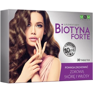 MBM Biotina Forte 30 comprimidos.