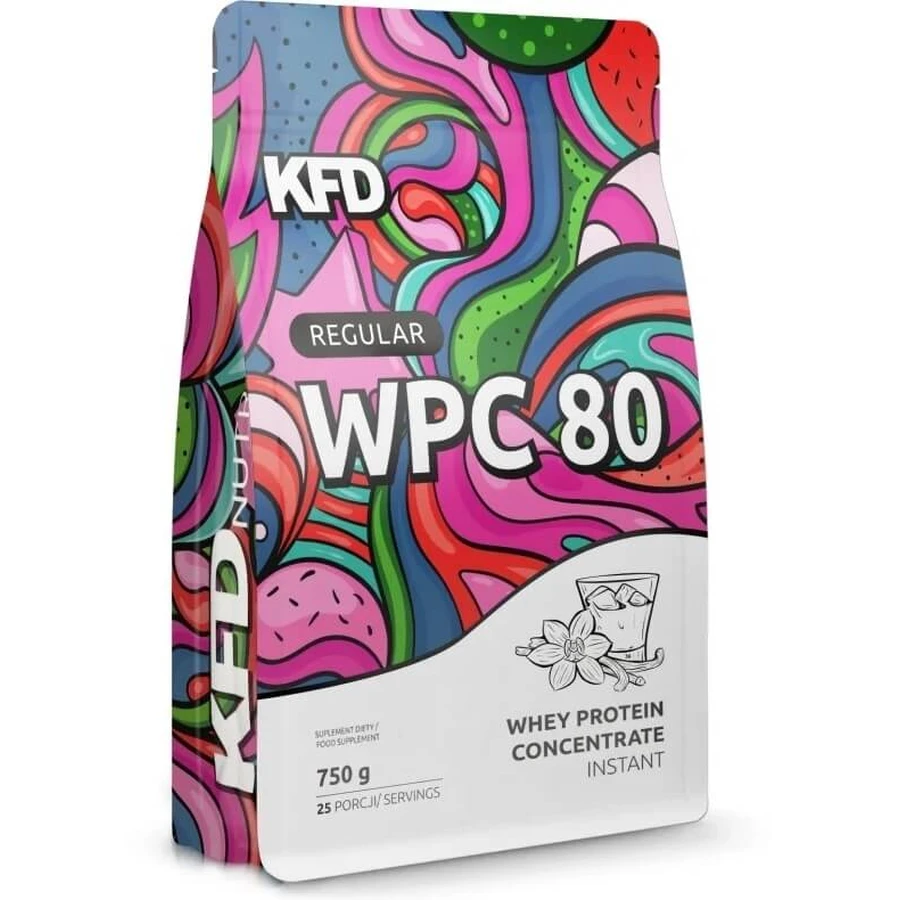KFD WPC 80 Eiweißergänzung, Vanille - Geschmacksrichtung Advocate 750g