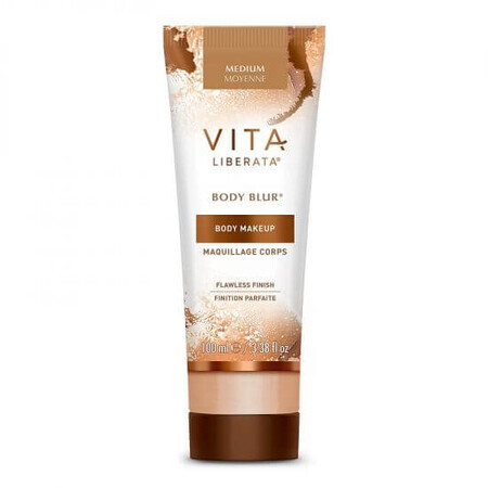 Make-up pentru corp Body Blur, nuanta medium, 100 ml, Vita Liberata