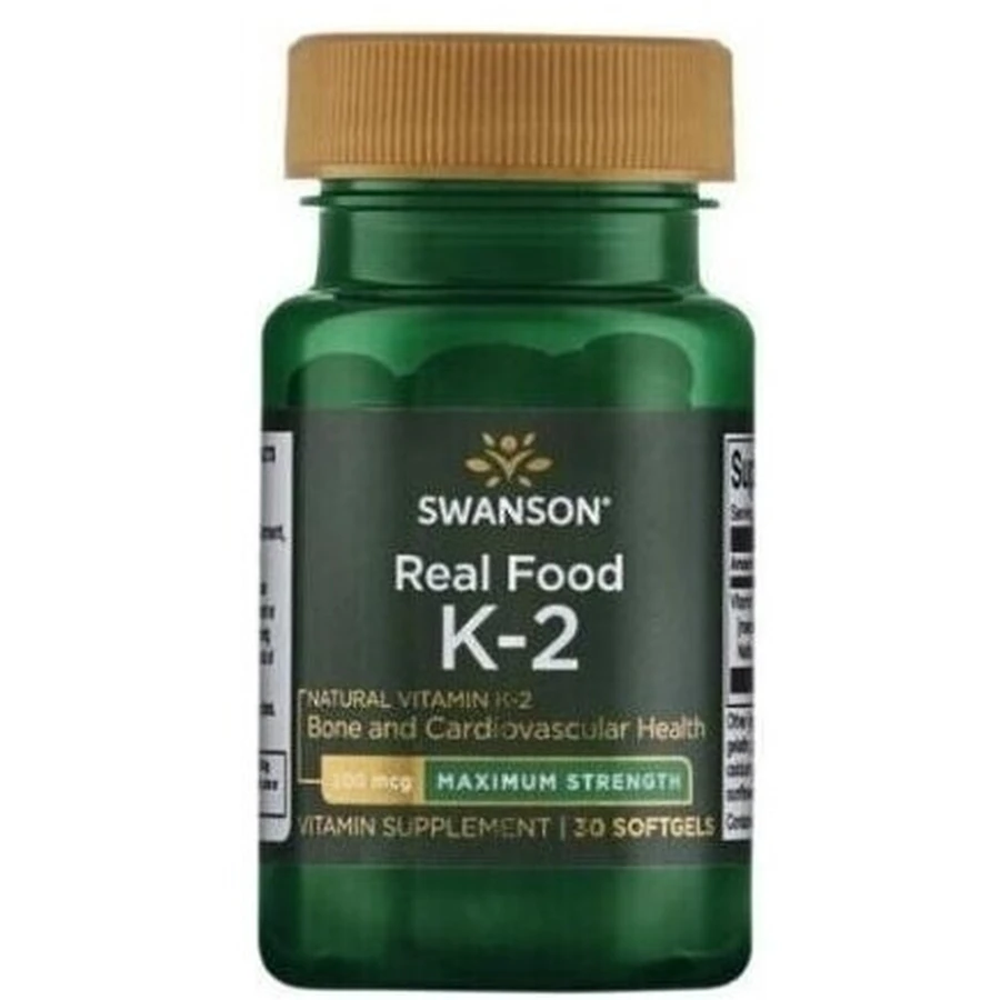 Swanson Vitamin K2 200mcg 30 Kapseln