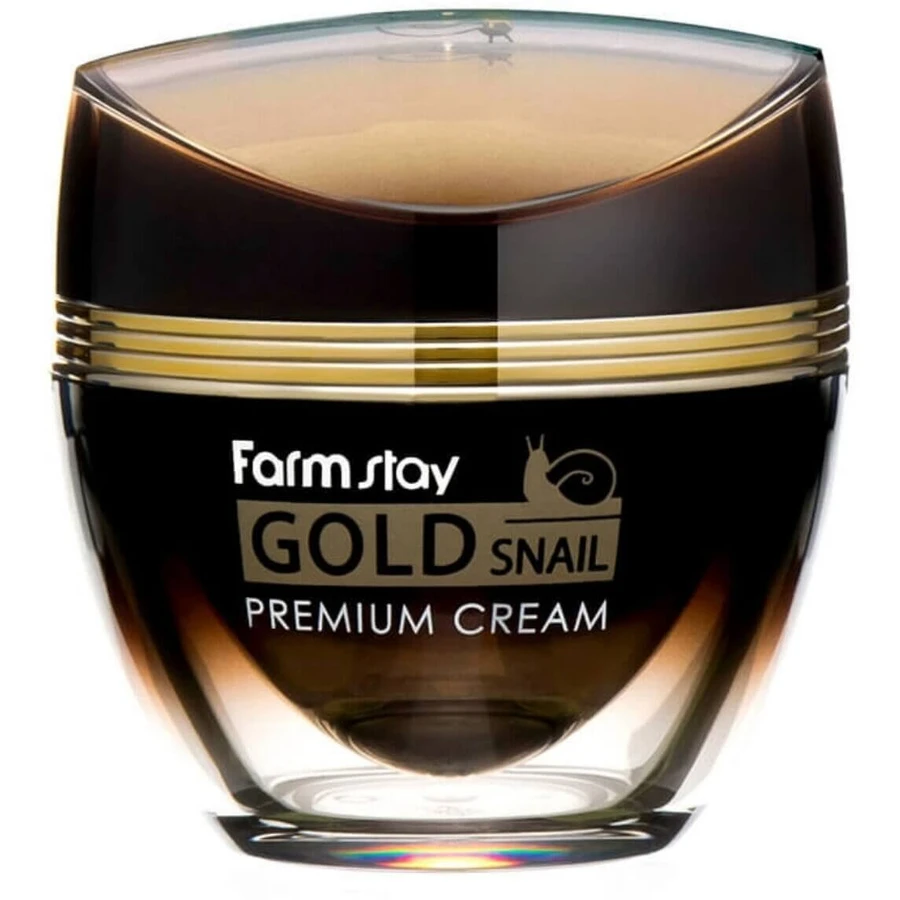 Farmstay Gold Snail Cream cu extract de aur și mucus ...