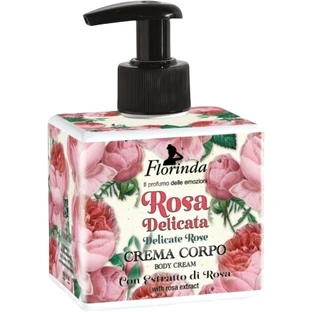FLORINDA Crème pour le corps et les mains Rose délicate 300 ml