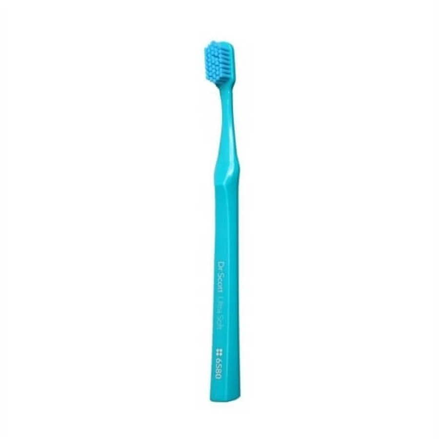 Dr Scott szczoteczka 6580 ultra soft turkus 1 sztuka: ceny i cechy