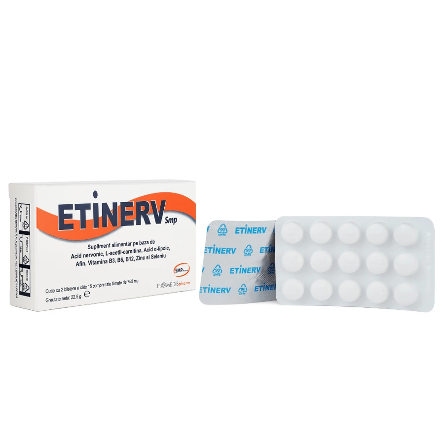 Etinerv, 750 mg, 30 tablets, SMP Pharma