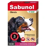Sabunol GPI Flohhalsband 50 cm rosa dekorativ