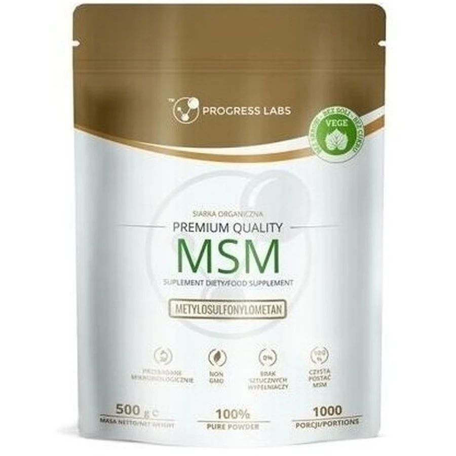 PROGRESS LABS MSM Organische Zwavel 500 g