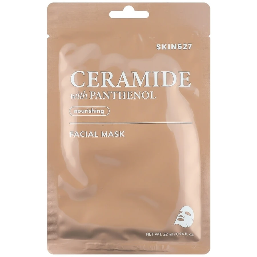 SKIN627 Pflegende Gesichtsmaske mit Ceramiden und Panthenol 22 ml.